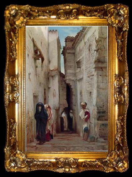 framed  unknow artist Arab or Arabic people and life. Orientalism oil paintings 572, ta009-2